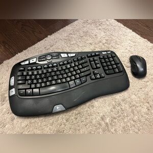 Logitech Wave Wireless Keyboard & Mouse Combo